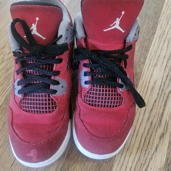 2013 Jordan 4 Retro Toro Bravo (GS) Size 13 c - Picture 2 of 6